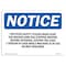 Signmission OSHA Sign, For Your Please Make Sure Machine, 10in X 7in Rigid Plastic, 10" W, 7" H, Landscape OS-NS-P-710-L-12873 - alternate 1